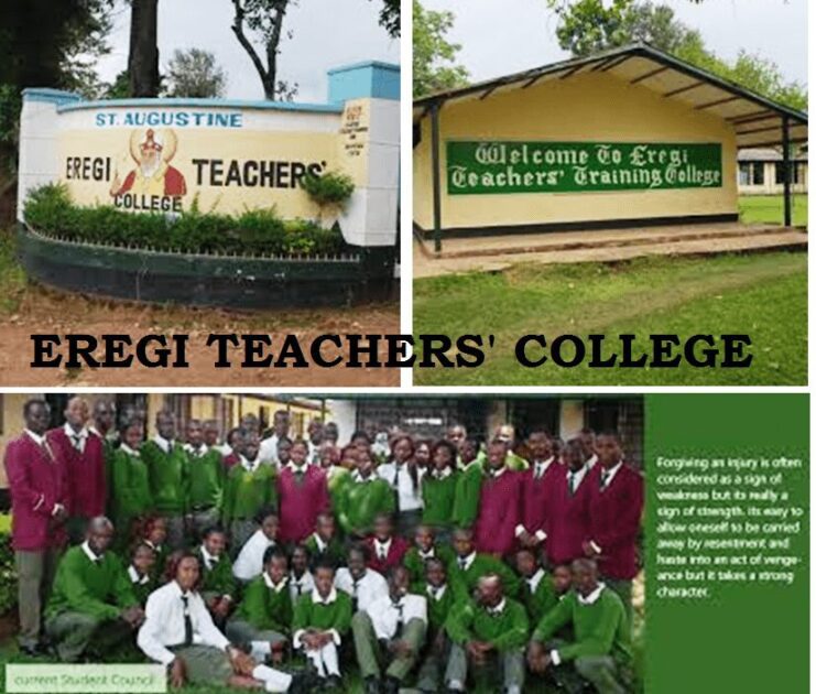 Eregi Teachers’ Training College; Eregi TTC Courses, Fees Structure, Admission Requirements, Application Form, Contacts, portals