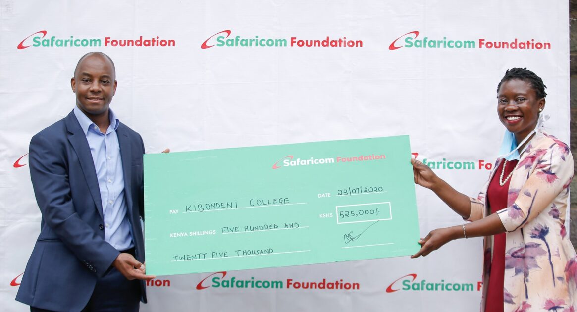 College students receive scholarships, free airtime from the Safaricom Foundation