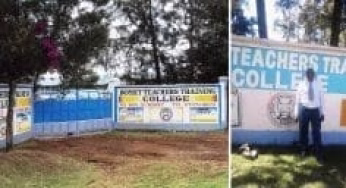 Bomet Teachers’ Training College; TTC Courses, Fees Structure, Admission Requirements, Application Form, Contacts, portals