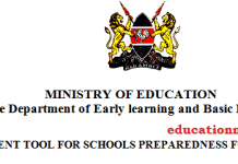 Reopening of schools; Ministry to assess level of preparedness by all schools.