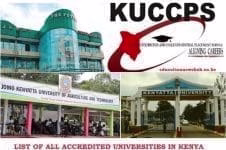 Full list of all accredited universities 1 Full list of all registered and accredited universities in Kenya.