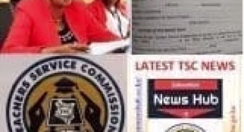 TSC recruitment schedule per county; Interview dates and venues in Baringo County