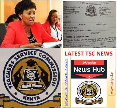 TSC responds to a case of a teacher who was recruited but is yet to be posted: Latest TSC news