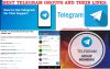 Top Telegram groups to join and their links.