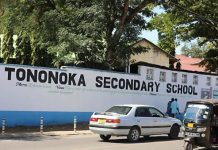 Tononoka Secondary school whose Principal succumbed to Corona virus disease.