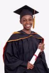 There is a shortage of Professors in the Country! Way forward 1 Karen Ngugi in her graduation gown. Indeed, disability in not inability.