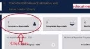 TPAD 2 Portal Best Guide; How the Appraiser (Deputy Head) is to assess teachers