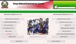 How to upload LCBE assessment marks for all primary school Classes and Grades-2021 1 The KNEC LCBE portal for capturing marks online.