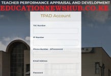 TPAD 2 account creation. Required information.