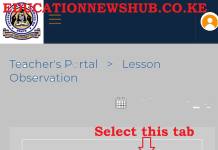 TSC TPAD 2 lesson observation form online. See full guide here.