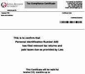 How to get a KRA Tax Compliance Certificate (TCC) free 1 The KRA Tax Compliance Certificate (TCC).