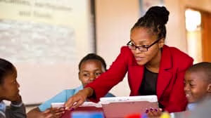 TSC list of causes f teacher absenteeism in schools 1 A TSC teacher in class.