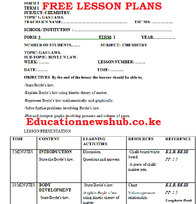 Free lesson plans for all subjects.
