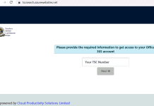 TSC teachers Email activation online at https://tscsearch.azurewebsites.net/