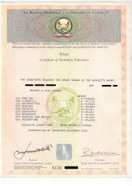 How to replace lost Knec Certificate, change names, KCSE Certificate replacement online