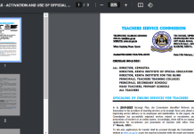 TSC goes fully digital, unveils E-platform for teachers; See this circular.