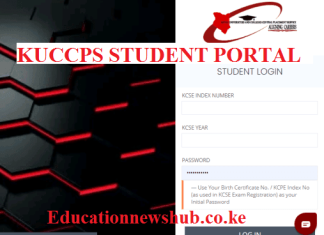Kuccps student portal