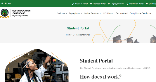 The Helb Student Portal