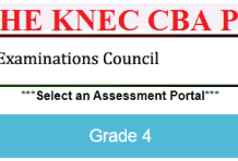 The KNEC CBA Portal Login