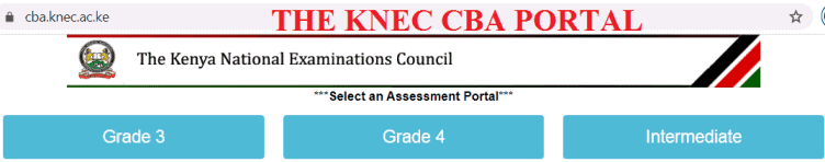 The KNEC CBA Portal Login