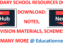 Download Free notes, Exams, Marking Schemes, Schemes of Work, Revision Materials and Many More Materials.