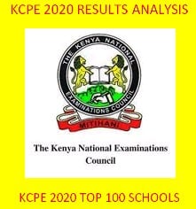 KCPE 2020 Best Schools
