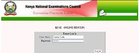 KCSE Portal
