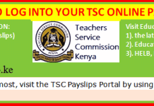 TSC payslips online. Your complete guide on registration, login and payslips download.