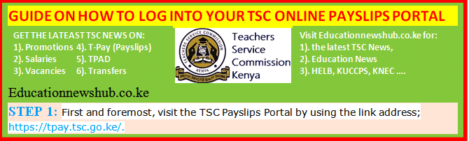 TSC payslips online. Your complete guide on registration, login and payslips download.