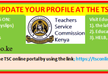 How to easily update your TSC profile online- Simplified guide.