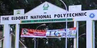 The Eldoret National Polytechnic.