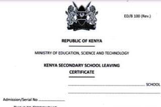 Kenya Secondary School Leaving Certificate