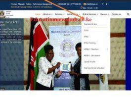 TSC online portal for teachers posting, entry and exit.