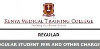 KMTC Fees Structure