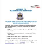 TSC advertises 35,550 posts for teachers – Latest TSC News.