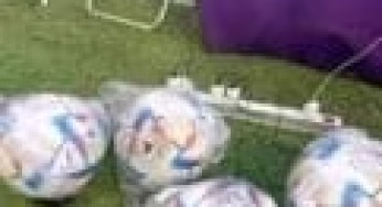 Fifa World Cup balls fitted with sensors and are rechargeable