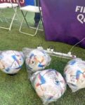 Fifa World Cup balls fitted with sensors and are rechargeable