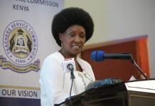 TSC Chief Executive Officer Dr Nancy Macharia