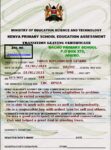 KPSEA Leaving Certificate
