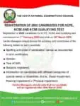 Knec KCSE, KCPE 2023 Exams