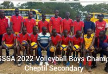 2022 Kenya National School Games Volleyball Boys Past Winners/ Champs- Cheptil Secondary