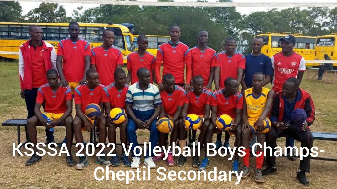 2022 Kenya National School Games Volleyball Boys Past Winners/ Champs- Cheptil Secondary