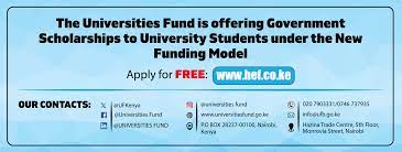 Higher Education Government Student Scholarship; Universities Fund Portal (Higher Education Financing)