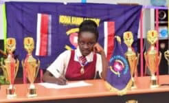 Emmaculate Washeke of Gilgil Hills Academy scored 427 marks in KCPE 2023; leading candidate in the country has 428 marks.