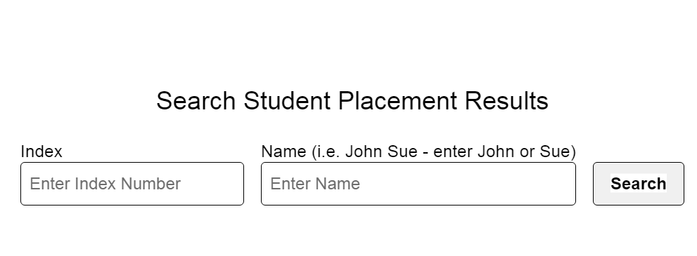 2024 Form one placement results online; Step by step guide
