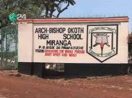 Bishop Okoth Miranga Secondary School's KCSE Results Analysis
