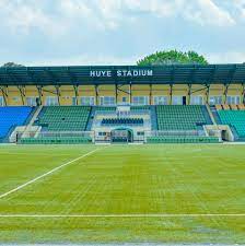 Huye City International Stadium in Rwanda that hosted the 2023 Federation of East Africa Secondary Schools Sports Association (FEASSSA) games.
