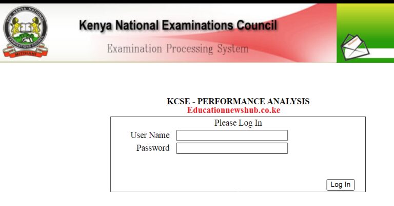 How to download the 2023/2023 KCSE results for the whole school