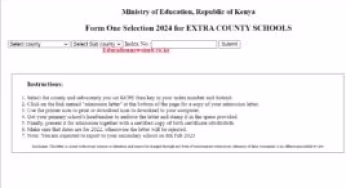 Form one admission letters 2024 download {Best Guide}
