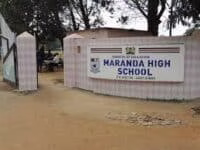 Maranda high School's KCSE 2023-2024 Results and Grades Distribution 1 Maranda high school's KCSE Results Analysis